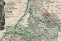Istorija: 1753 m. žemėlapis, kuriame didžioji dalis dabartinės Kaliningrado srities žemių nurodyta  kaip &quot;Land Litauen&quot; (Lietuvos kraštas).