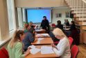 Mokymai: Klaipėdos viešojoje I.Kanto bibliotekoje nuo balandžio pradžios vyksta lietuvių kalbos pamokos nuo karo pabėgusiems ukrainiečiams.