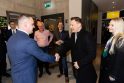 V. Benkunskas švenčia pergalę mero rinkimuose