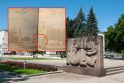 Istorija: stelos Vienybės aikštėje stovėjo nuo sovietinių laikų iki 2017 m., kai pradėta aikštės rekonstrukcija.