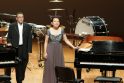 Kartu: A.Paley gros ansamblyje su žmona pianiste P.W.Chen ir su Klaipėdos kamerinio orkestro styginių kvartetu.