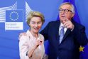 Ursula von der Leyen ir Jeanas-Claude&#039;as Junckeris