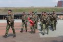 Dėmesys: ceremonijoje dalyvavo ir Portugalijos pajėgų kariai.