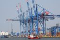 Situacija: nei atnaujinami kranai, nei gerinama konteinerių terminalų infrastruktūra, nei didėjanti krova pasauliniu mastu nedidina Klaipėdos uosto našumo reitingo.
