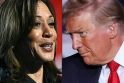 Kamala Harris ir Donaldas Trumpas