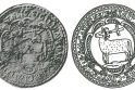 Barzdotas tauras 1643 m. koklių fragmentuose