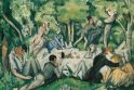 M. Žilinsko galerijoje – pusryčiai ant žolės su žymiais modernistais