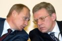 V.Putinas palieka atleistąjį finansų ministrą A.Kudriną savo komandoje