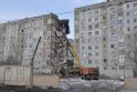 Rusijoje sugriuvusio daugiaaukščio namo aukų skaičius išaugo iki 9