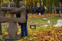 Klaipėdos skulptūrų parke – meno akcija