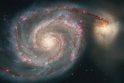 Mokslininkai sumodeliavo galaktikų spiečių susidūrimą