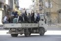 Sirijos armija atkirto ginklų tiekimo maršrutą sukilėliams