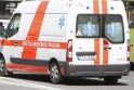 Prie Nemenčinės apsivertė automobilis, vaikas ir moteris - ligoninėje