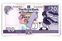 Kieno „galva“ verta puikuotis ant Škotijos valiutos? (foto)