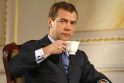 Trečdaliui Rusijos gyventojų atrodo, kad Medvedevas išėjo iš Putino šešėlio