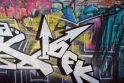 „Graffiti“ piešėjai atsidūrė policijos komisariate