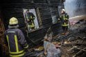 Sekmadienio rytą per gaisrą Vilniuje žuvo vyras