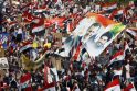 Tūkstantinė demonstracija Sirijoje - prezidentui al Assadui palaikyti