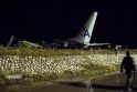 Jamaikoje lėktuvui patyrus avariją, sužeista 40 žmonių 