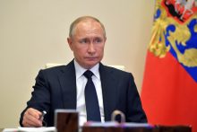 V. Putinas: Rusija padės įveikti maisto krizę, jei Vakarai panaikins sankcijas