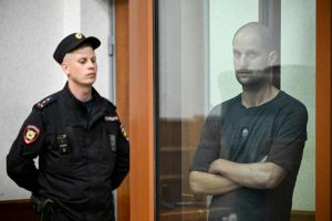 Žiniasklaida: Rusija sutiko paleisti žurnalistą E. Gershkovichių