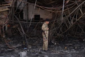 Penki Irako pareigūnai atleisti dėl pražūtingo gaisro per vestuves