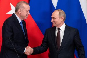 Sočyje R. T. Erdoganas bandys įtikinti V. Putiną atgaivinti Ukrainos grūdų susitarimą