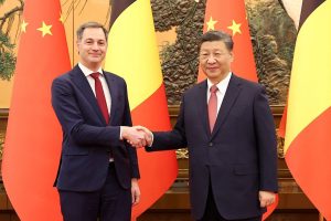 Susitikime su Belgijos premjeru Kinijos prezidentas sakė norįs glaudesnių santykių su ES