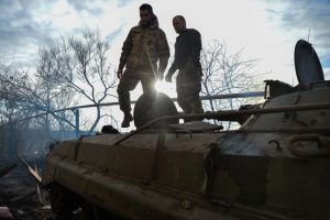 Ukraina praneša nukovusi iki 60 rusų karių