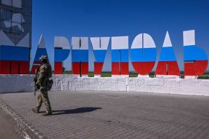 Italijos miesto valdžia atšaukė Rusijos organizuotą parodą ir konferenciją apie Mariupolį