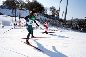 Biatlonininkų startus jaunimo žiemos olimpinėse žaidynėse jaukė stiprus vėjas