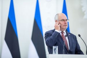 A. Karis: Estija yra pasirengusi bet kokiems Rusijos bandymams kelti nestabilumą pasienyje