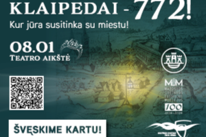 Klaipėdos 772-asis gimtadienis kvies švęsti kitaip nei iki šiol