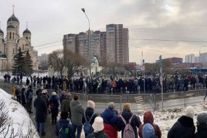 Kremlius įspėja neprotestuoti per A. Navalno laidotuves