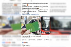 „Kauno autobusai“ įspėja miestiečius: plinta galima sukčių ataka