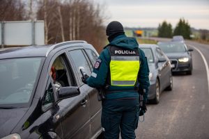 Per savaitę Klaipėdos pareigūnai nustatė penkiolika neblaivių vairuotojų