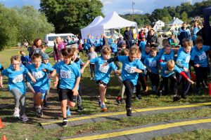 Zapyškyje bėgimo varžybose varžėsi 400 vaikų