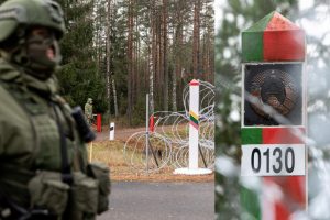 Lietuvos pasienyje su Baltarusija praėjusią parą apgręžti 124 migrantai