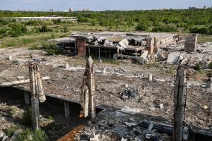 Rusija tvirtina užėmusi kaimą Ukrainos Donecko srityje
