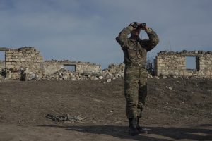 Prieš pat taikos derybas – kruvini susirėmimai Kalnų Karabache