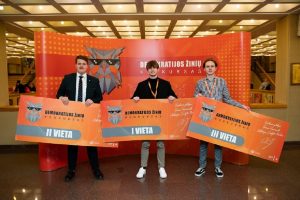 Antrąjį demokratijos žinių konkursą laimėjo gimnazistas iš Klaipėdos
