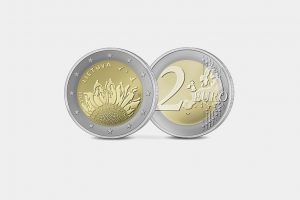 Lietuvos bankas už progines monetas Ukrainai surinko 100 tūkst. eurų
