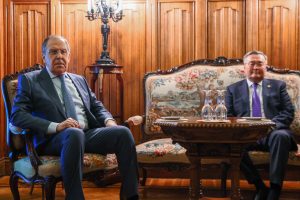 S. Lavrovas: Rusijos ir Ukrainos derybos įstrigo