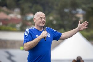 FIFA prezidentu perrinktas G. Infantino dirbs iki 2027-ųjų