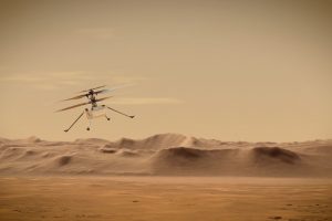 Po beveik trejus metus trukusios misijos NASA dronas „Ingenuity“ baigia darbą