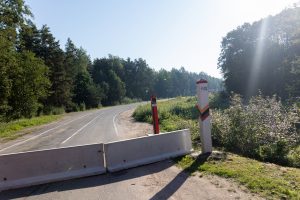 VSAT: pasienyje su Baltarusija mėginimų neteisėtai kirsti sieną nefiksuota 