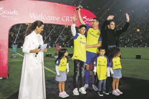 Sporto žvaigždė C. Ronaldo skalbs Saudo Arabijos įvaizdį