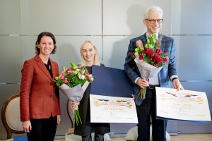 Įteikta Vaikų literatūros premija J. Žilinskui ir E. Baliutavičiūtei