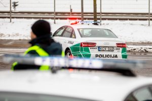 Vilniuje pavogtas seifas: dingusius daiktus policija rado sulaikytame automobilyje