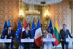 G. Landsbergis: įvykiai Rusijoje negali užgožti Baltijos regiono saugumo klausimo